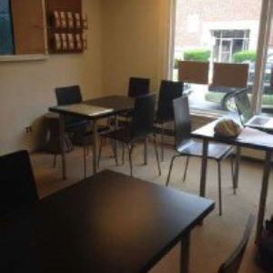 interior  at Flourish Baking Company in Scarsdale