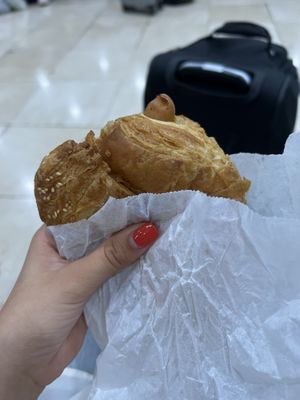frankfurt croissant  at Crois-Sants in Barcelona