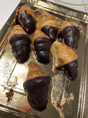 Chocolate vegan  at Crois-Sants in Barcelona