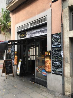 Exterior  at Crois-Sants in Barcelona