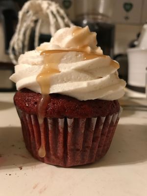 Dulce de leche cupcake! at For Goodness Cakes in Mount Vernon