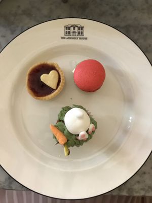 Their Vegan Alice in Wonderland Afternoon Tea!! Absolutely lovely😊 at Assembly House in Norwich