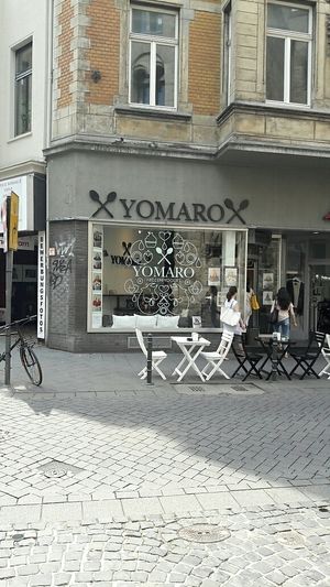 Store font at YOMARO in Cologne