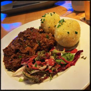 Gulasch perfected at Steffenhagen in Dresden