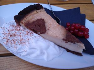 Quarck cake at Steffenhagen in Dresden