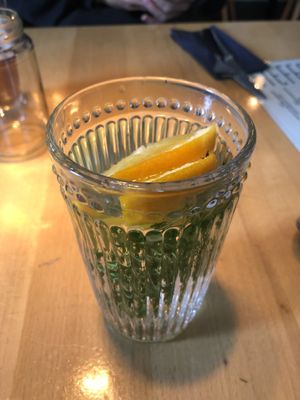 Thyme orange tea  at Steffenhagen in Dresden