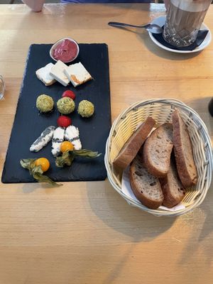 Cheese plate  at Steffenhagen in Dresden
