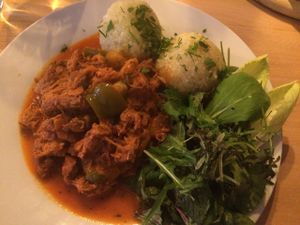 G & K: goulash & dumplings at Steffenhagen in Dresden
