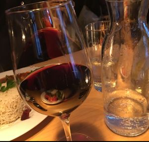 excellent red wine at Steffenhagen in Dresden