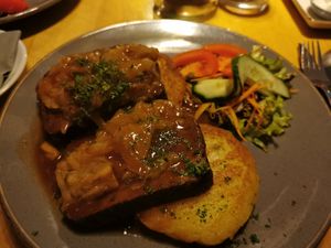 Zwiebelrostbraten at Steffenhagen in Dresden