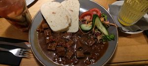Gulasch at Steffenhagen in Dresden