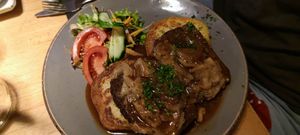 Das beste von allen. Zwiebelrostbraten. at Steffenhagen in Dresden