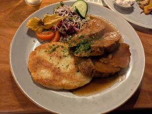 köstlicher Rollbraten (Seitan) 🤤 at Steffenhagen in Dresden