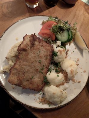 Schnitzel at Steffenhagen in Dresden