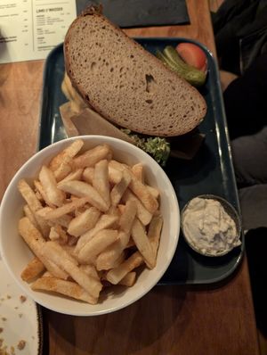 Sandwich at Steffenhagen in Dresden