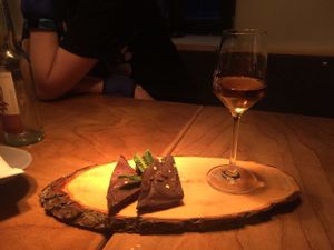 Chocolate with aged rum at Steffenhagen in Dresden