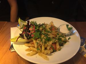 Jalapeno pasta at Steffenhagen in Dresden