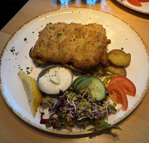 schnitzel vien!  at Steffenhagen in Dresden