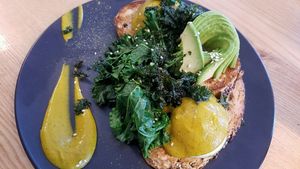 hollandaise at Matcha Mylkbar in St Kilda