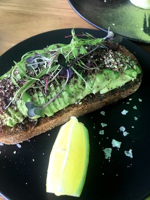Avo-toast at Matcha Mylkbar in St Kilda
