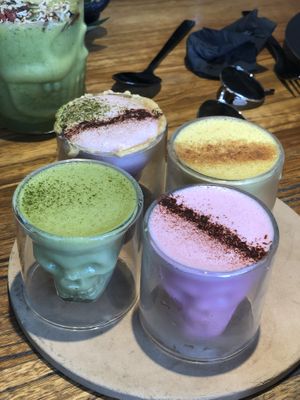 Coffee tasters  at Matcha Mylkbar in St Kilda