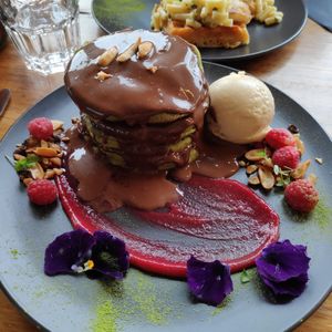 Pancakes! at Matcha Mylkbar in St Kilda