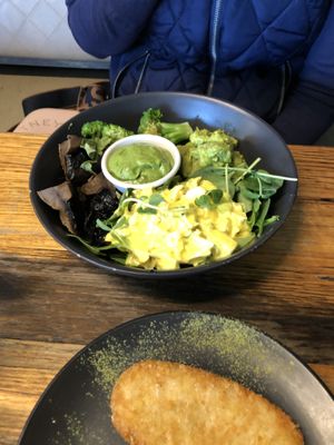 DIY bowl  at Matcha Mylkbar in St Kilda