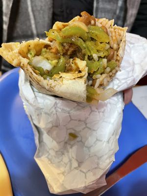 Vegan burrito   at Bumble Bees Baja Grill in Santa Fe