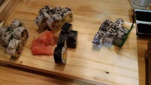 Vegan sushi options at Aida at Aida Bar Sushi Bar in Lima