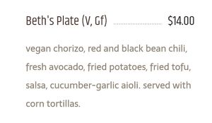 Description  at Clementine in Harrisonburg