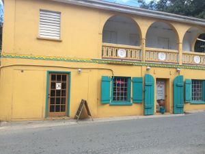 Street view at DeCoal Pot in St John