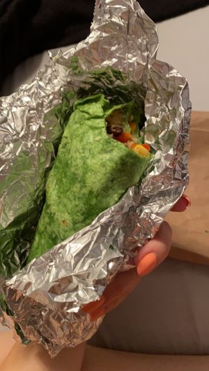 vegan burrito  at El Taco Feliz - The Happy Taco - Food Truck in Kapaa