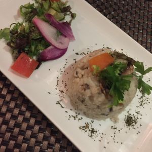 Risotto at Salvia in Playa Del Carmen