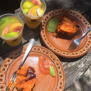 Not at salvia: all nature experience at the resort - maya cooking ‘vegan tamales’  at Salvia in Playa Del Carmen