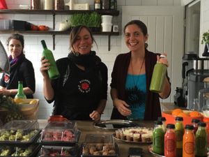 smiling staff at Primrose Natural Foods and Juice Bar in Chelmsford
