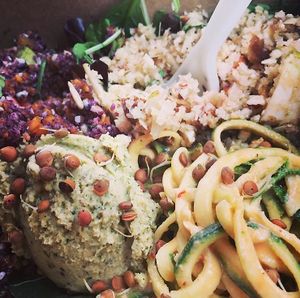 Primrose do THE BEST salads.  at Primrose Natural Foods and Juice Bar in Chelmsford