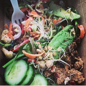 Salad  at Primrose Natural Foods and Juice Bar in Chelmsford