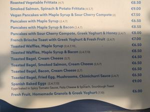 Vegan pancakes at Doolin Cafe in Doolin