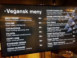 Big Menu!  at Bagel Street - Hotorget in Stockholm