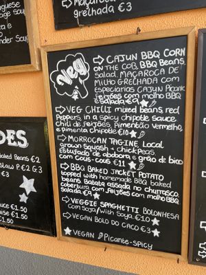 Vegan Menu  at O Forno in Calheta