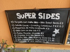sides  at O Forno in Calheta