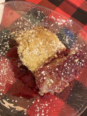 Vegan crumble   at O Forno in Calheta