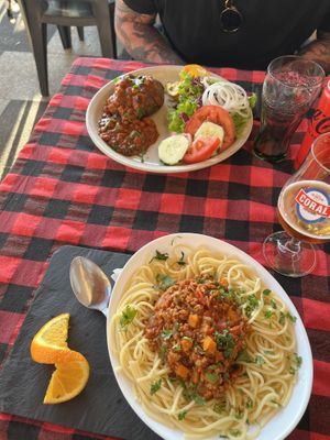 Vegan Bolognese  at O Forno in Calheta