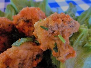 Panko Breaded Garlic Mushrooms at O Forno in Calheta