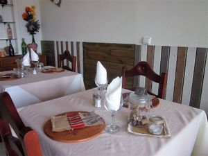 Inside Seating at O Forno in Calheta