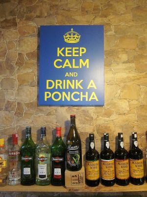 Bar Area at O Forno in Calheta