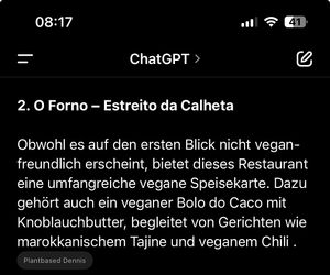   at O Forno in Calheta