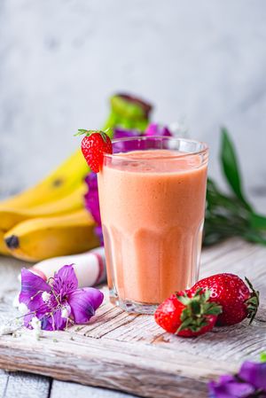 Smoothie
orange, manco, strawberry, banana at Vegano Hooligano - Mala in Odessa