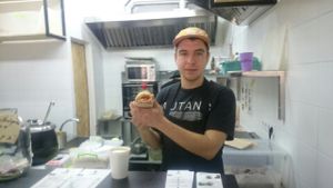 friendly staff  at Vegano Hooligano - Mala in Odessa