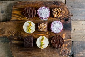 Raw  deserts at Vegano Hooligano - Mala in Odessa